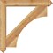 Ekena Millwork Westlake Arts and Crafts Rough Sawn Bracket w/ Offset Brace, Western Red Cedar, 6"W x 36"D x 36"H BKT0604X36X36WTL03RWR - alternate 3